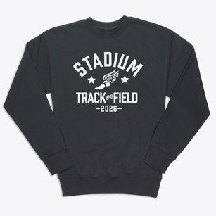 Stadium Elementary School Track and Field Premium Crewneck Sweatshirt
