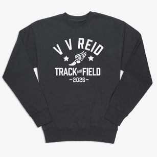 V V Reid Elementary School Track and Field Premium Crewneck Sweatshirt