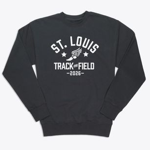 Saint Louis Catholic Elementary School Track and Field Premium Crewneck Sweatshirt