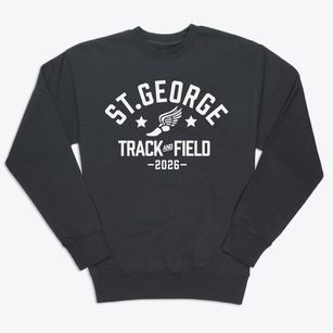 St. George Episcopal School Track and Field Premium Crewneck Sweatshirt