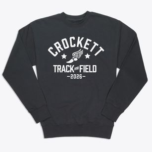 Crockett Isd Early Childhood Track and Field Premium Crewneck Sweatshirt