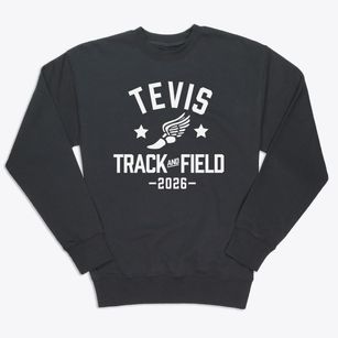 Tevis Junior High School Track and Field Premium Crewneck Sweatshirt