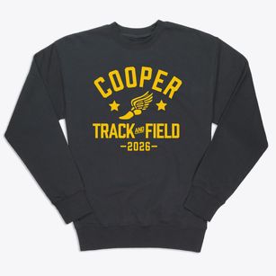Raymond Cooper Junior High School Track and Field Premium Crewneck Sweatshirt
