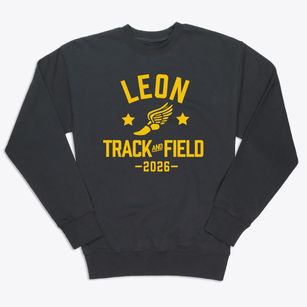 Leon Elementary School Track and Field Premium Crewneck Sweatshirt