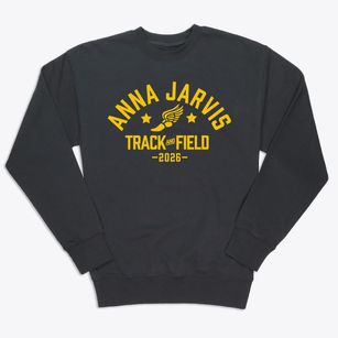 Anna Jarvis Elementary School Track and Field Premium Crewneck Sweatshirt