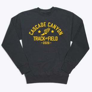 Cascade Canyon School Track and Field Premium Crewneck Sweatshirt