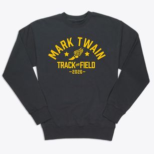 Mark Twain High School Track and Field Premium Crewneck Sweatshirt