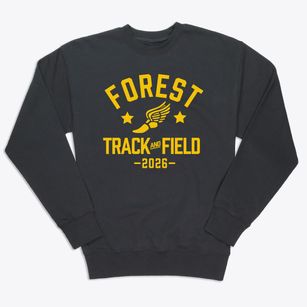 Forest Heights Lodge School Track and Field Premium Crewneck Sweatshirt