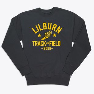 Lilburn Middle School Track and Field Premium Crewneck Sweatshirt