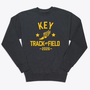 Key Elementary School Track and Field Premium Crewneck Sweatshirt