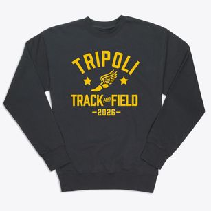 Tripoli Junior & Senior High School Track and Field Premium Crewneck Sweatshirt