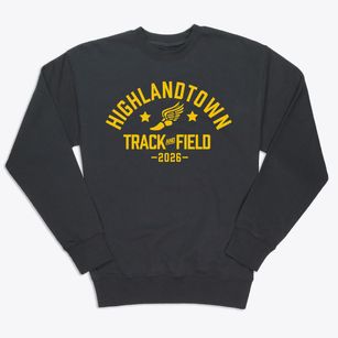 Highlandtown Elementary 215 Track and Field Premium Crewneck Sweatshirt
