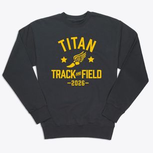 Titan Academy Track and Field Premium Crewneck Sweatshirt