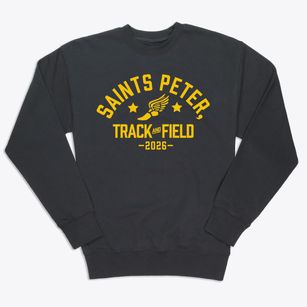 Saints Peter, Paul, & Michael Middle Track and Field Premium Crewneck Sweatshirt