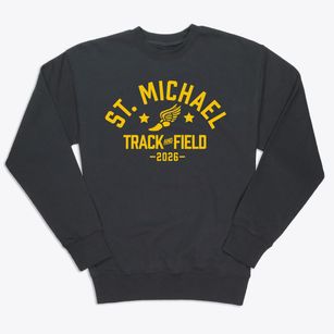 Saint Michael Parish School Track and Field Premium Crewneck Sweatshirt