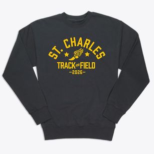 St. Charles Prep Track and Field Premium Crewneck Sweatshirt