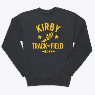 Kirby High School Track and Field Premium Crewneck Sweatshirt
