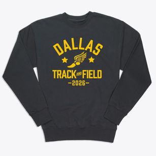 Dallas Academy Track and Field Premium Crewneck Sweatshirt