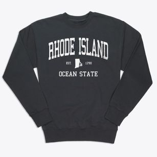  Rhode Island Slogan Premium Crewneck Sweatshirt