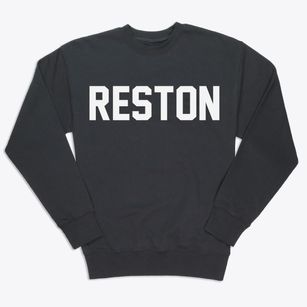 Reston Virginia Classic Block Premium Crewneck Sweatshirt