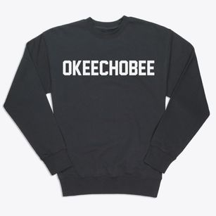 Okeechobee Florida Classic Block Premium Crewneck Sweatshirt