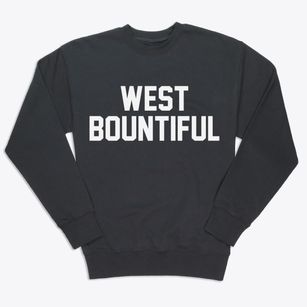 West Bountiful Utah Classic Block Premium Crewneck Sweatshirt