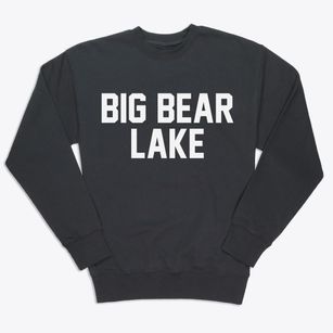 Big Bear Lake California Classic Block Premium Crewneck Sweatshirt