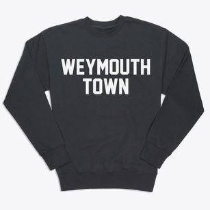 Weymouth Town Massachusetts Classic Block Premium Crewneck Sweatshirt
