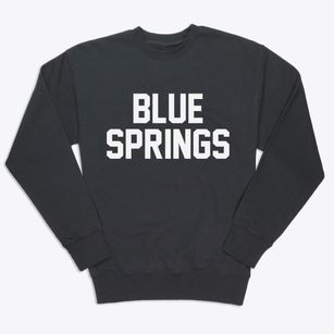 Blue Springs Missouri Classic Block Premium Crewneck Sweatshirt