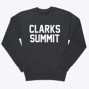 Clarks Summit Pennsylvania Classic Block Premium Crewneck Sweatshirt