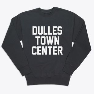 Dulles Town Center Virginia Classic Block Premium Crewneck Sweatshirt