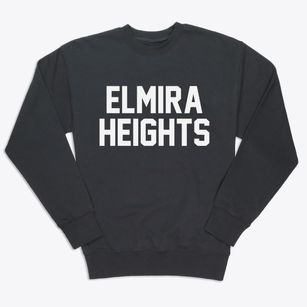 Elmira Heights New York Classic Block Premium Crewneck Sweatshirt