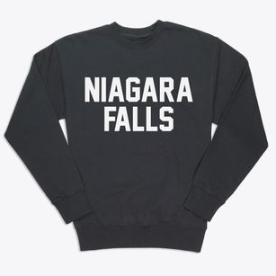 Niagara Falls New York Classic Block Premium Crewneck Sweatshirt
