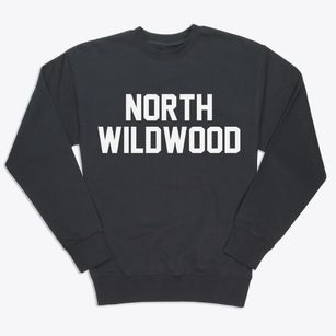 North Wildwood New Jersey Classic Block Premium Crewneck Sweatshirt