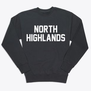 North Highlands California Classic Block Premium Crewneck Sweatshirt