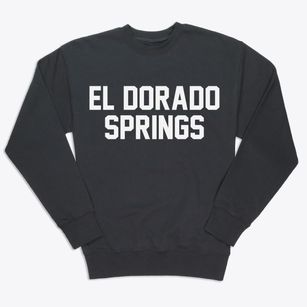 El Dorado Springs Missouri Classic Block Premium Crewneck Sweatshirt