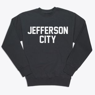 Jefferson City Missouri Classic Block Premium Crewneck Sweatshirt