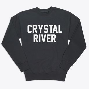 Crystal River Florida Classic Block Premium Crewneck Sweatshirt