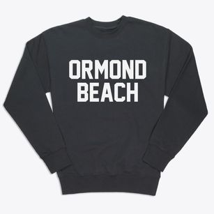 Ormond Beach Florida Classic Block Premium Crewneck Sweatshirt