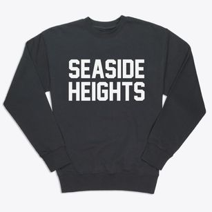 Seaside Heights New Jersey Classic Block Premium Crewneck Sweatshirt