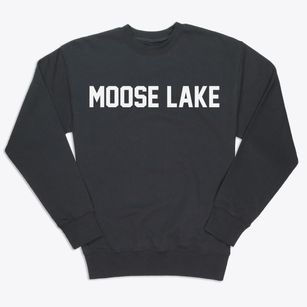 Moose Lake Minnesota Classic Block Premium Crewneck Sweatshirt