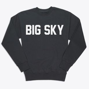 Big Sky Montana Classic Block Premium Crewneck Sweatshirt