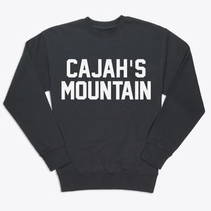 Cajah's Mountain North Carolina Classic Block Premium Crewneck Sweatshirt