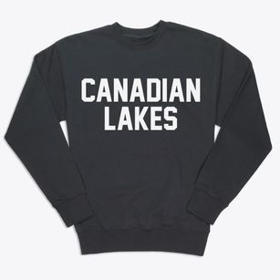 Canadian Lakes Michigan Classic Block Premium Crewneck Sweatshirt
