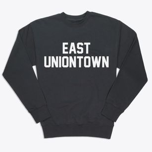 East Uniontown Pennsylvania Classic Block Premium Crewneck Sweatshirt