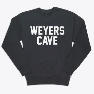 Weyers Cave Virginia Classic Block Premium Crewneck Sweatshirt