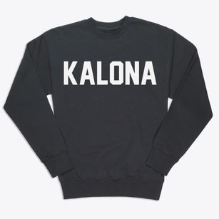 Kalona Iowa Classic Block Premium Crewneck Sweatshirt