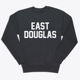 East Douglas Massachusetts Classic Block Premium Crewneck Sweatshirt