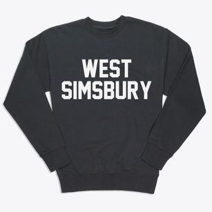 West Simsbury Connecticut Classic Block Premium Crewneck Sweatshirt