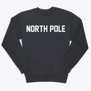 North Pole Alaska Classic Block Premium Crewneck Sweatshirt